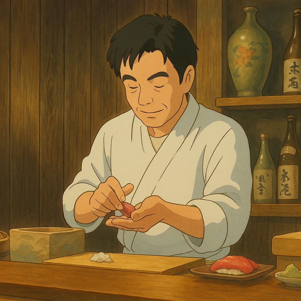 寿司の匠として、繊細かつ大胆な味わいを皆様に提供している当店